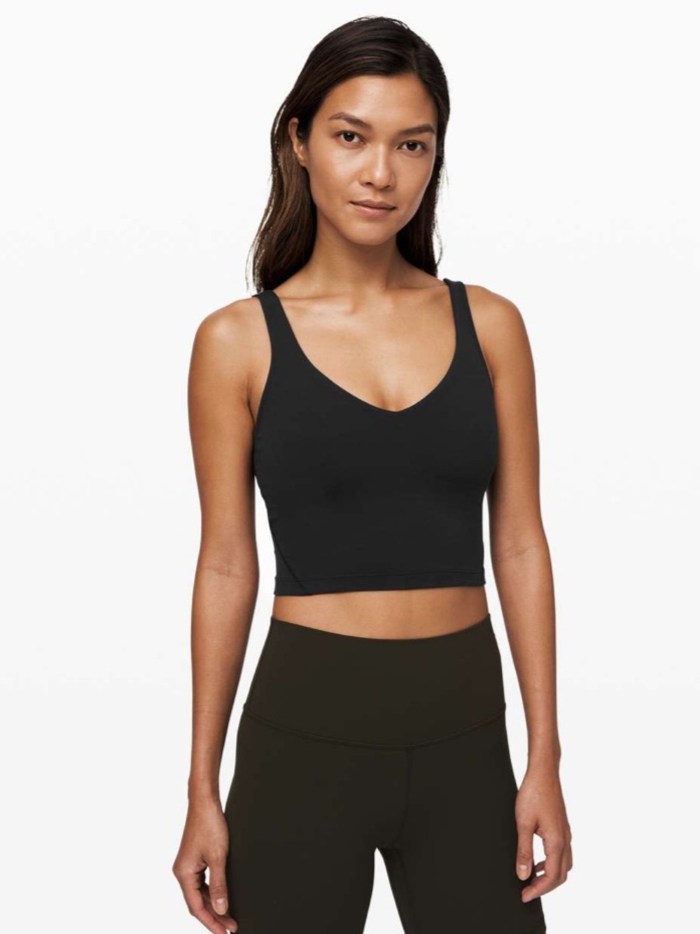 Lululemon Align High-Rise Legging 25" pockets black size 4 Align Tank size 6 GUC - Picture 12 of 16